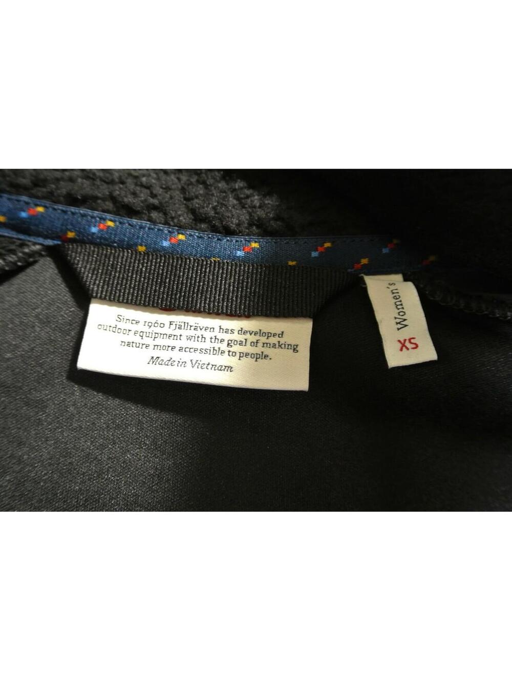 NEW, Fjällräven Women's Vardag Pile Fleece Zip Jacket in Black Sz XS #T3908 - Picture 12 of 12